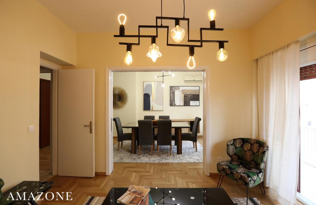 Melma Properties-Amazone-Premium Apartment In Piraeus Center Buitenkant foto