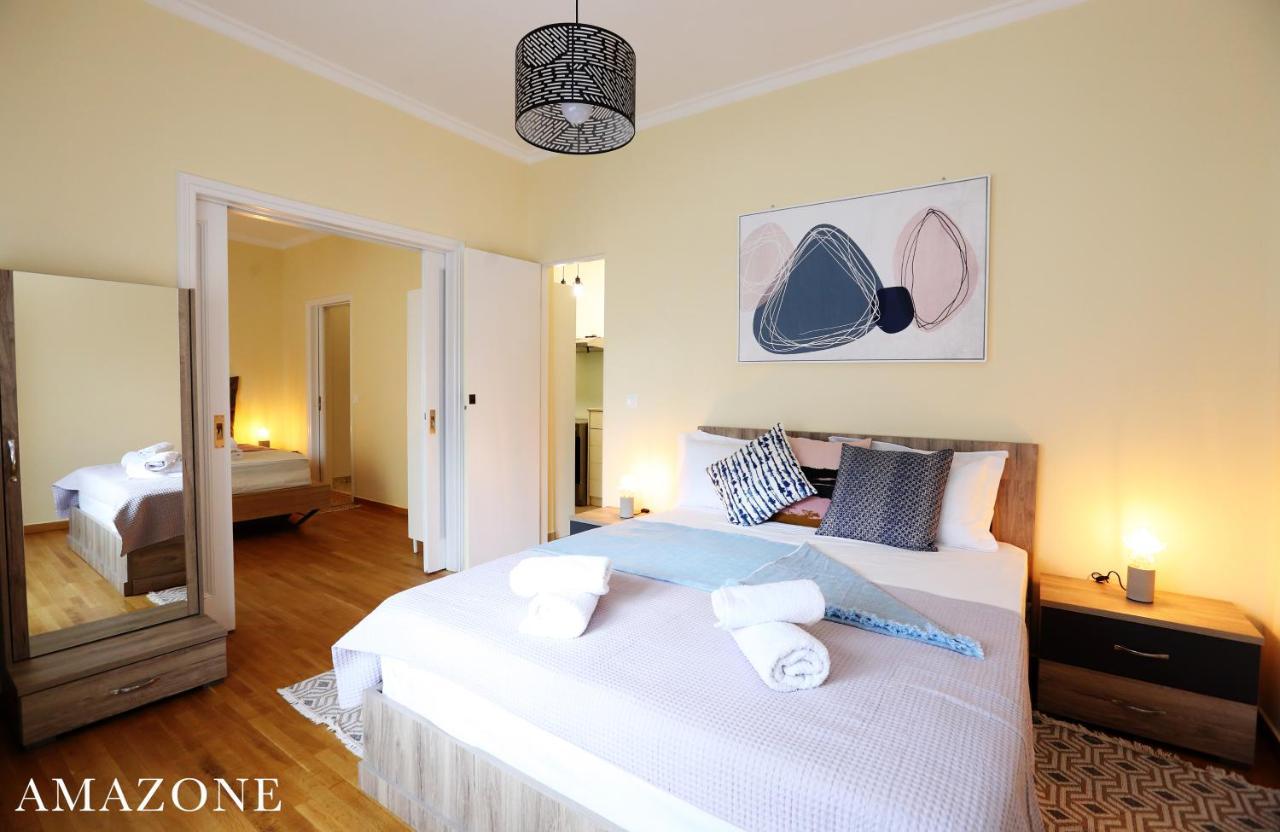 Melma Properties-Amazone-Premium Apartment In Piraeus Center Buitenkant foto
