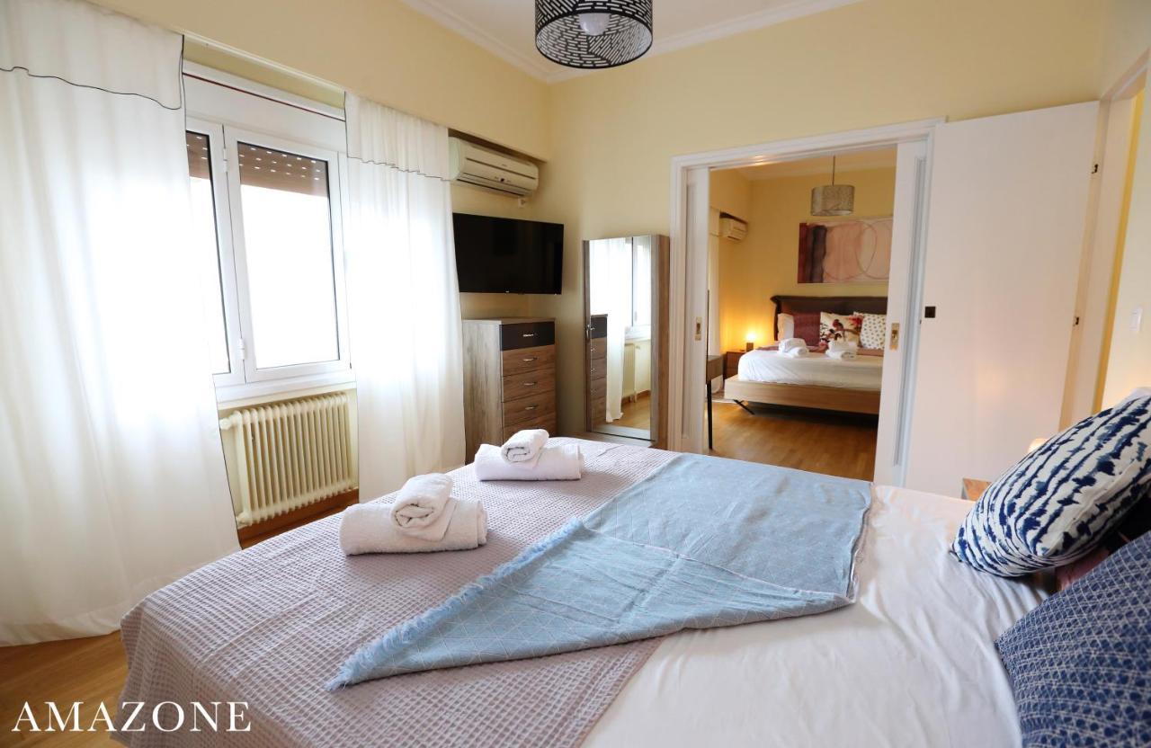 Melma Properties-Amazone-Premium Apartment In Piraeus Center Buitenkant foto