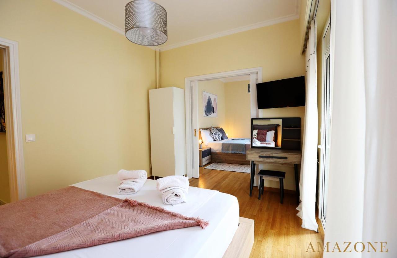 Melma Properties-Amazone-Premium Apartment In Piraeus Center Buitenkant foto