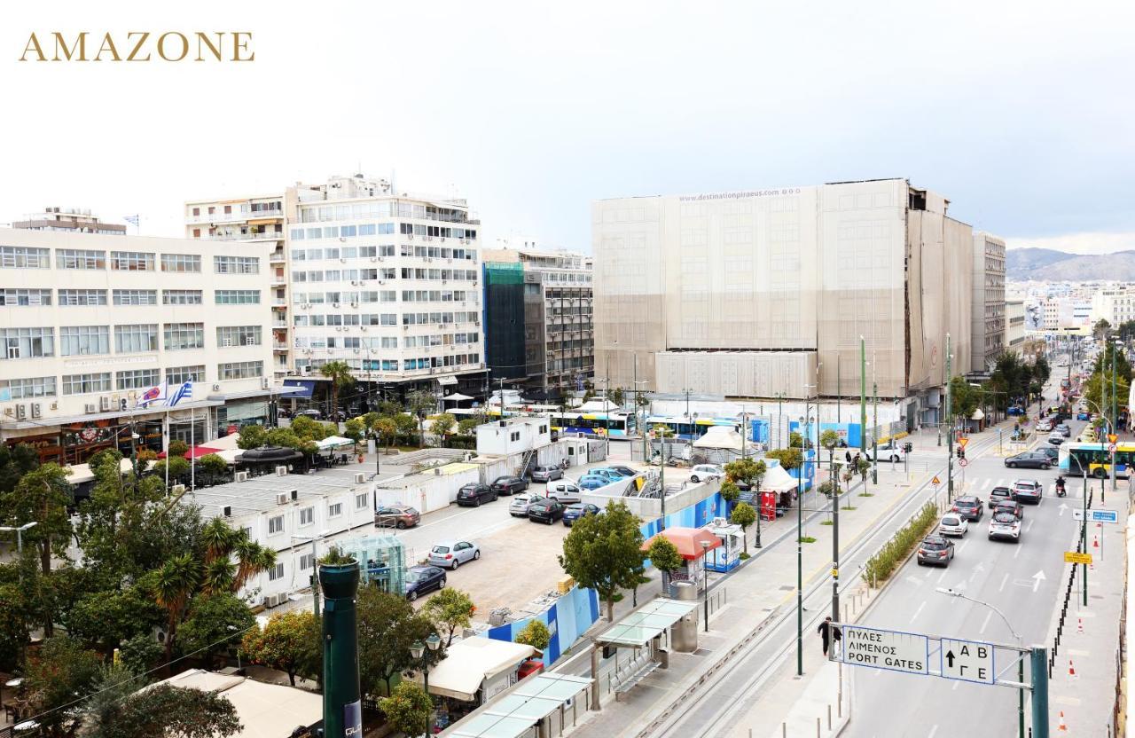 Melma Properties-Amazone-Premium Apartment In Piraeus Center Buitenkant foto