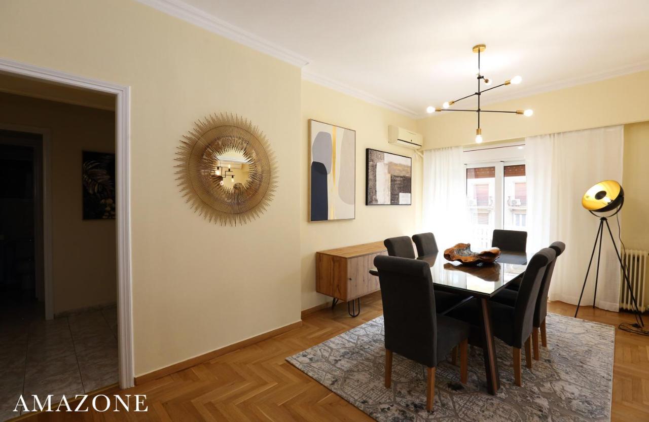 Melma Properties-Amazone-Premium Apartment In Piraeus Center Buitenkant foto